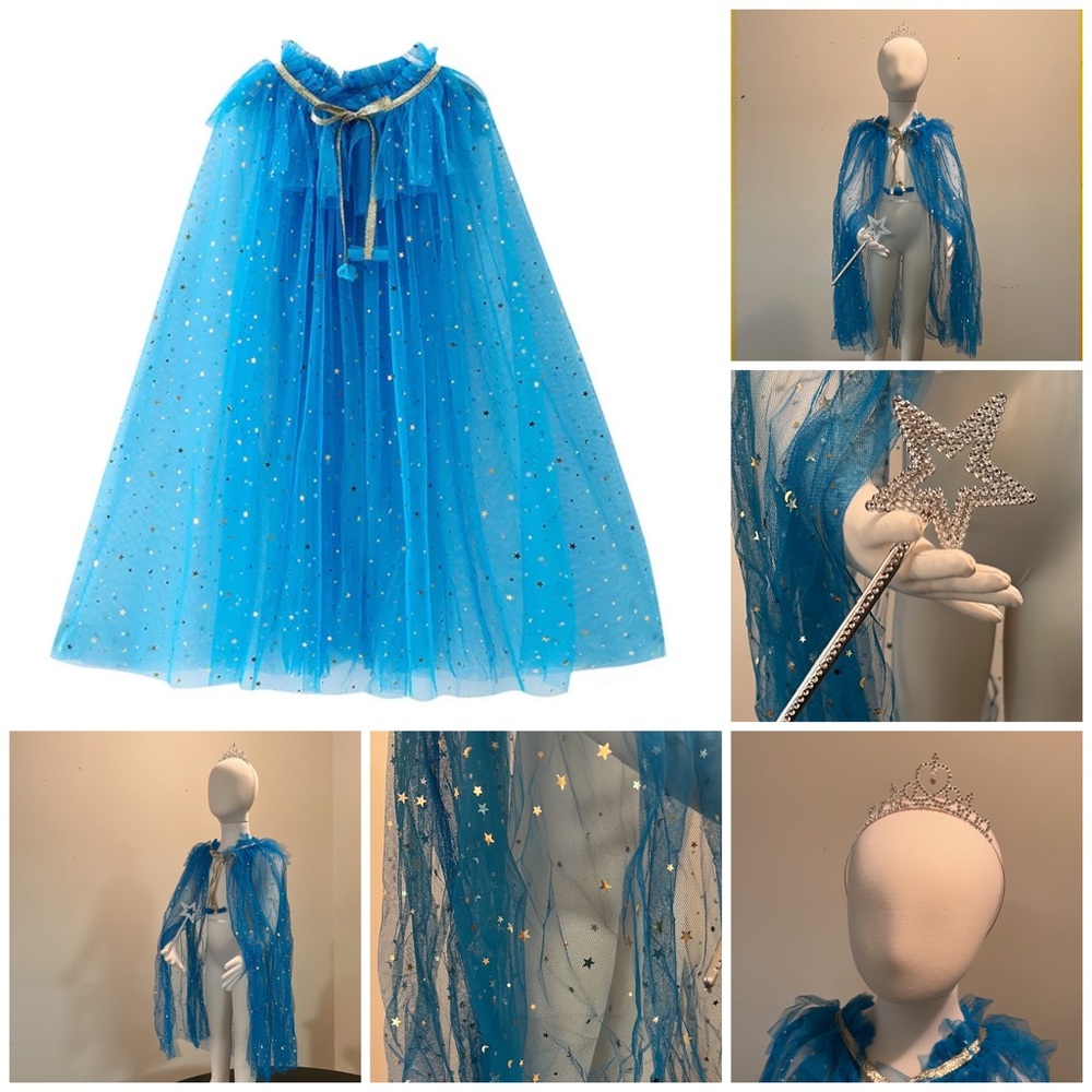 3 Piece Princess set! Adorable Halloween costume, Birthday or Dance outfit. New!